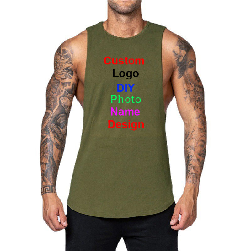 DIY Customized Logo Brand Gym  - Tank Top Muscle recensie en prijs