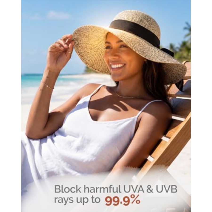 Hat Hut Wide Brim Beach Sun Ha - Packable Hat Nylon recensie en prijs