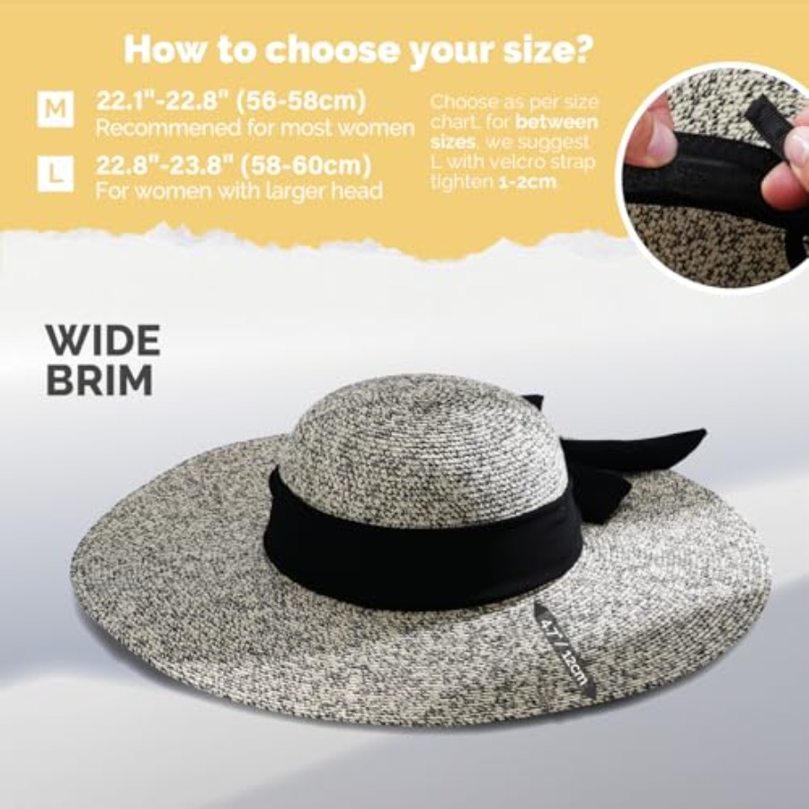 Hat Hut Wide Brim Beach Sun Ha - Packable Hat Nylon recensie en prijs