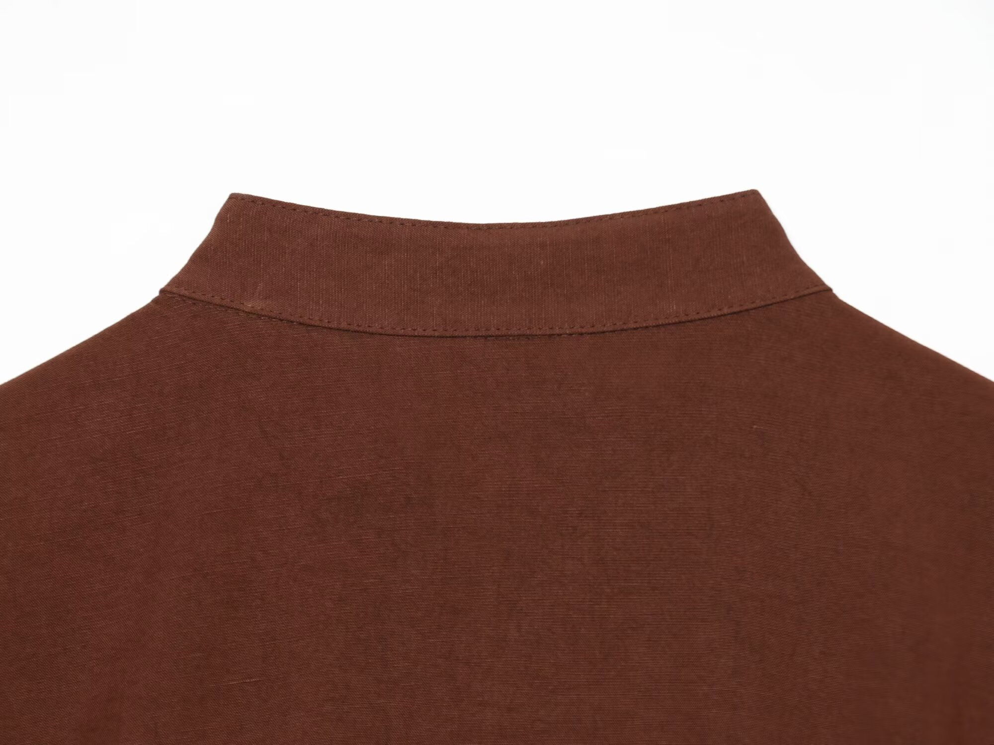 BSAY Waist Cinched Lotus Leaf  - Shirt Camp Collar recensie en prijs