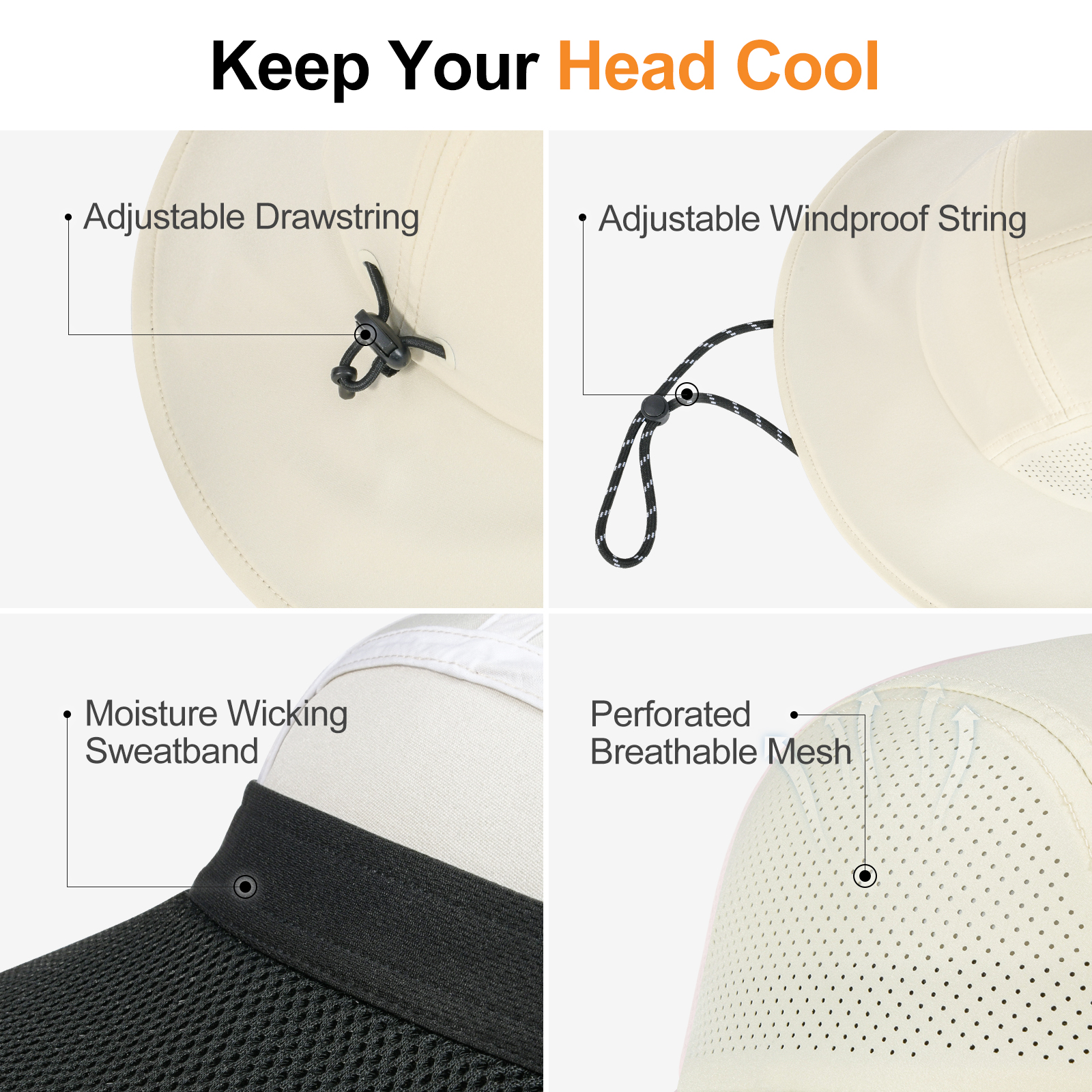 FEINION Women's Lightweight Su - Packable Hat Nylon recensie en prijs