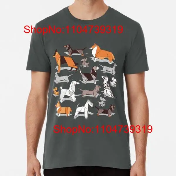 Origami doggie friends grey li - Linen Shirt Breathable recensie en prijs