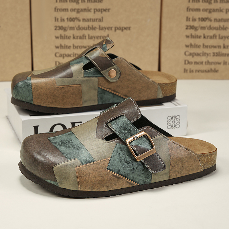 Unisex Cork Closed Toe Slipper - Flip Flop Leather Men recensie en prijs