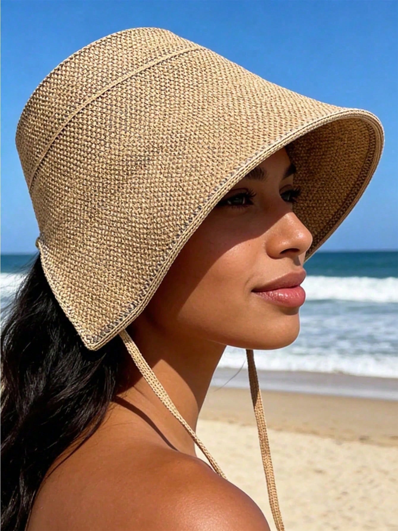 Straw Wide-Brim Sun Hat For Wo - Bucket Hat Straw recensie en prijs