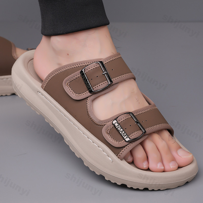 Men's Slippers 2025 Summer Bre - Flip Flop Leather Men recensie en prijs