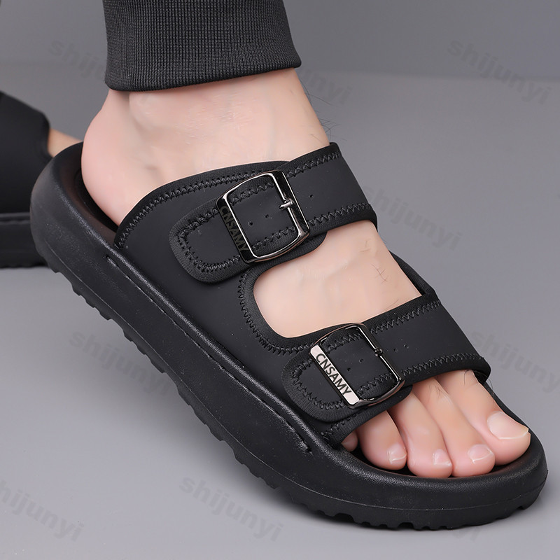 Men's Slippers 2025 Summer Bre - Flip Flop Leather Men recensie en prijs