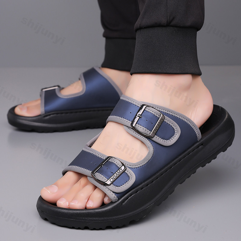 Men's Slippers 2025 Summer Bre - Flip Flop Leather Men recensie en prijs