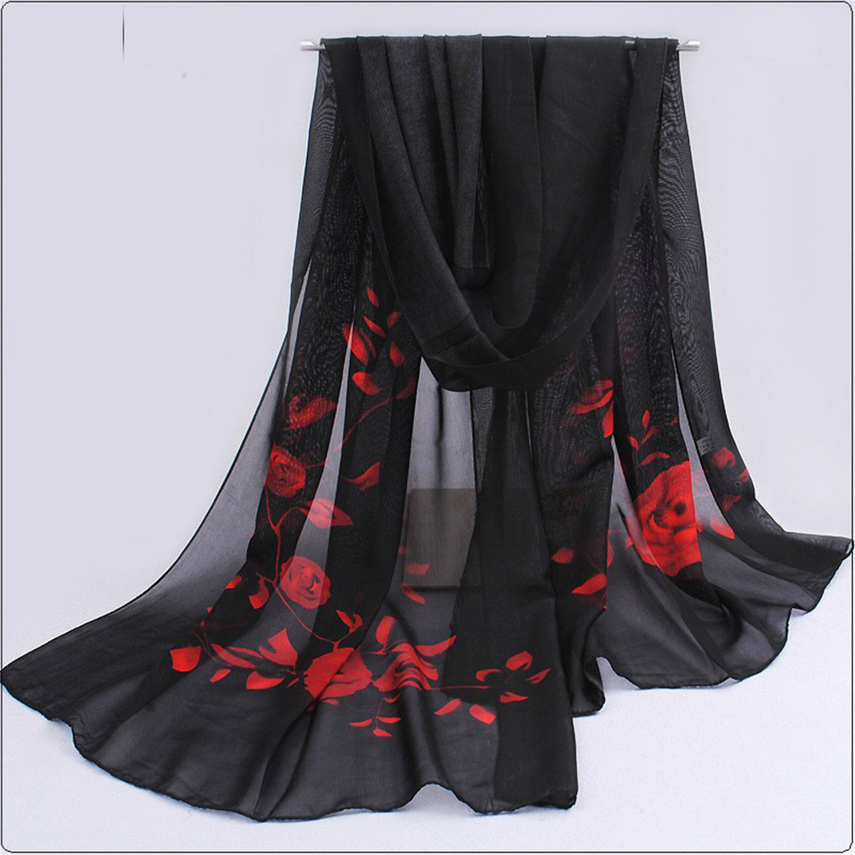 1pcs Chiffon Scarf Simple Eleg - Beach Towel Large recensie en prijs