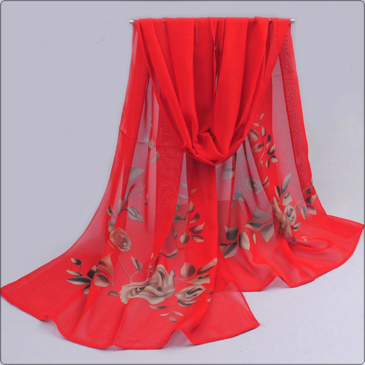 1pcs Chiffon Scarf Simple Eleg - Beach Towel Large recensie en prijs