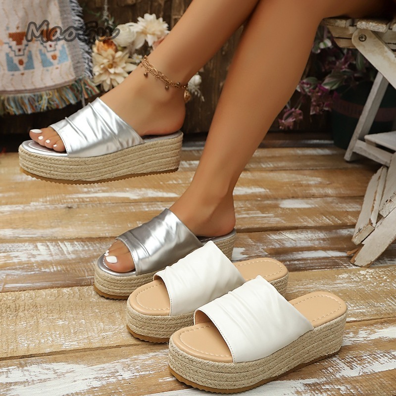 Women's Ruched Espadrille Wedg - Espadrille Slip On recensie en prijs