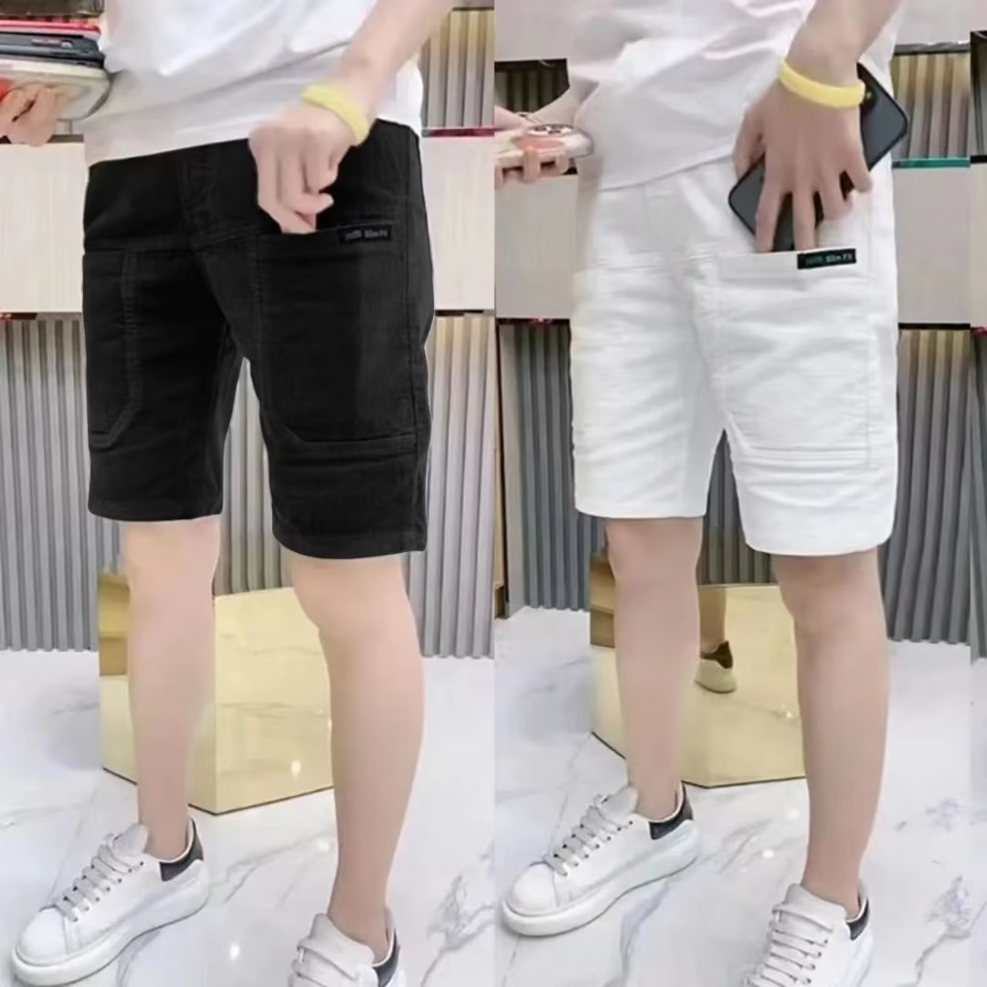 Slim Fit Summer Thin Corduroy  - Shorts Chino Slim recensie en prijs