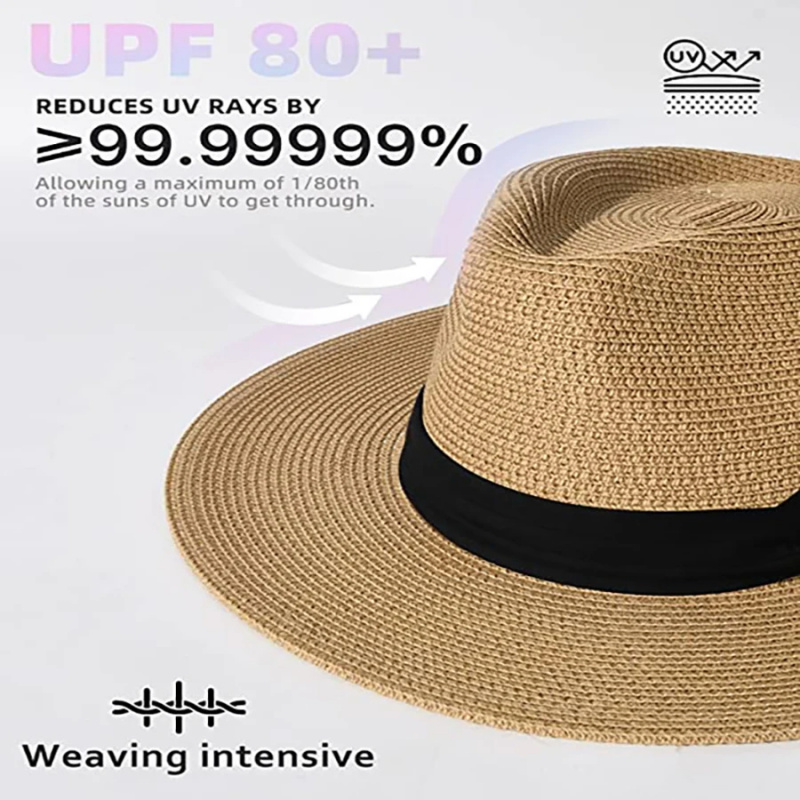 Womens Mens Wide Brim Straw Pa - Bucket Hat Straw recensie en prijs