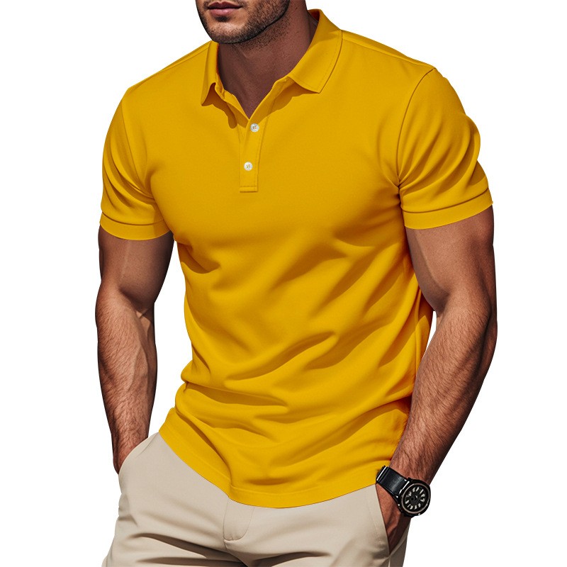 Casual Slim Fit Shirt Short Sl - Polo Shirt Pique recensie en prijs