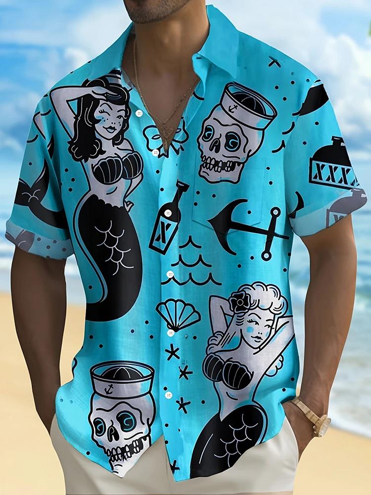 Summer Men's Fashion Casual So - Resort Shirt Floral recensie en prijs