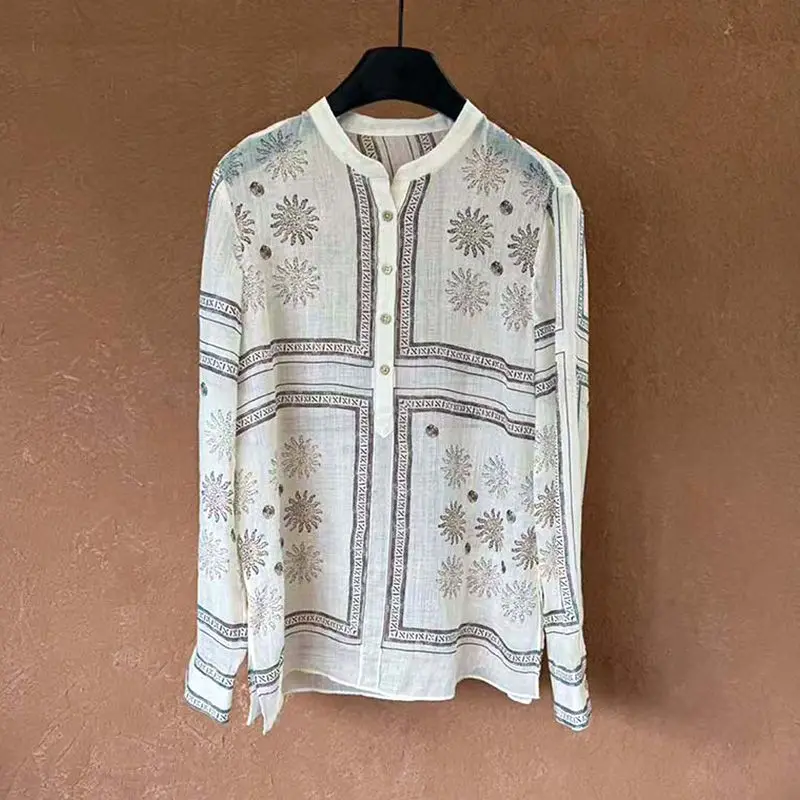 Women New Design Loose Tempera - Resort Shirt Floral recensie en prijs