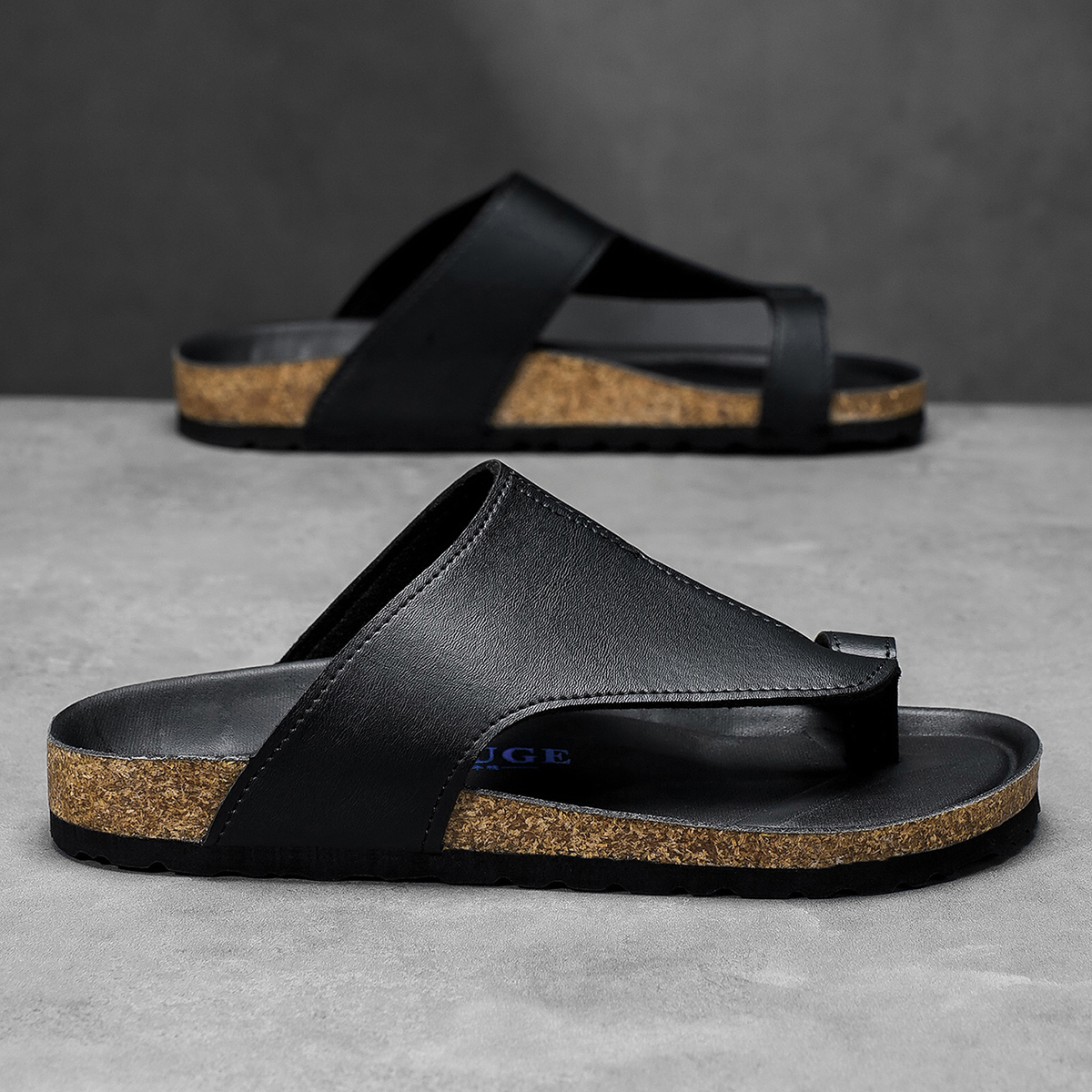 Big Size 48 49 Cork Slippers M - Flip Flop Leather Men recensie en prijs