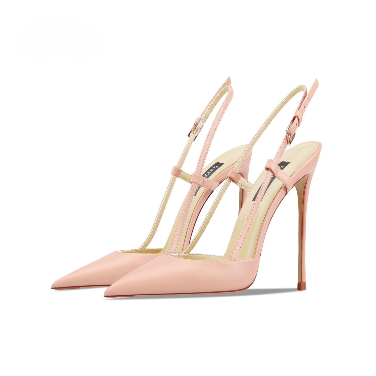 Bare leather edge buckle strai - Casual Sandal Leather recensie en prijs