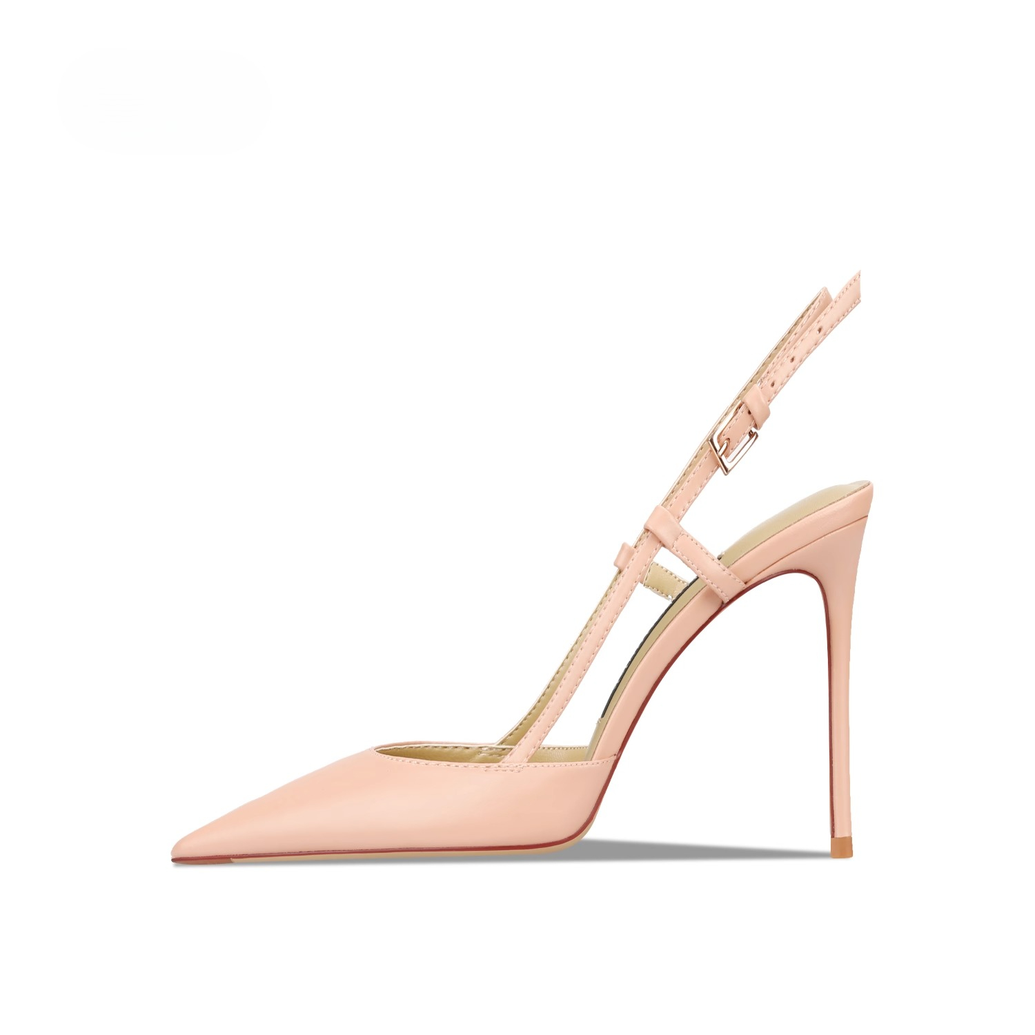 Bare leather edge buckle strai - Casual Sandal Leather recensie en prijs