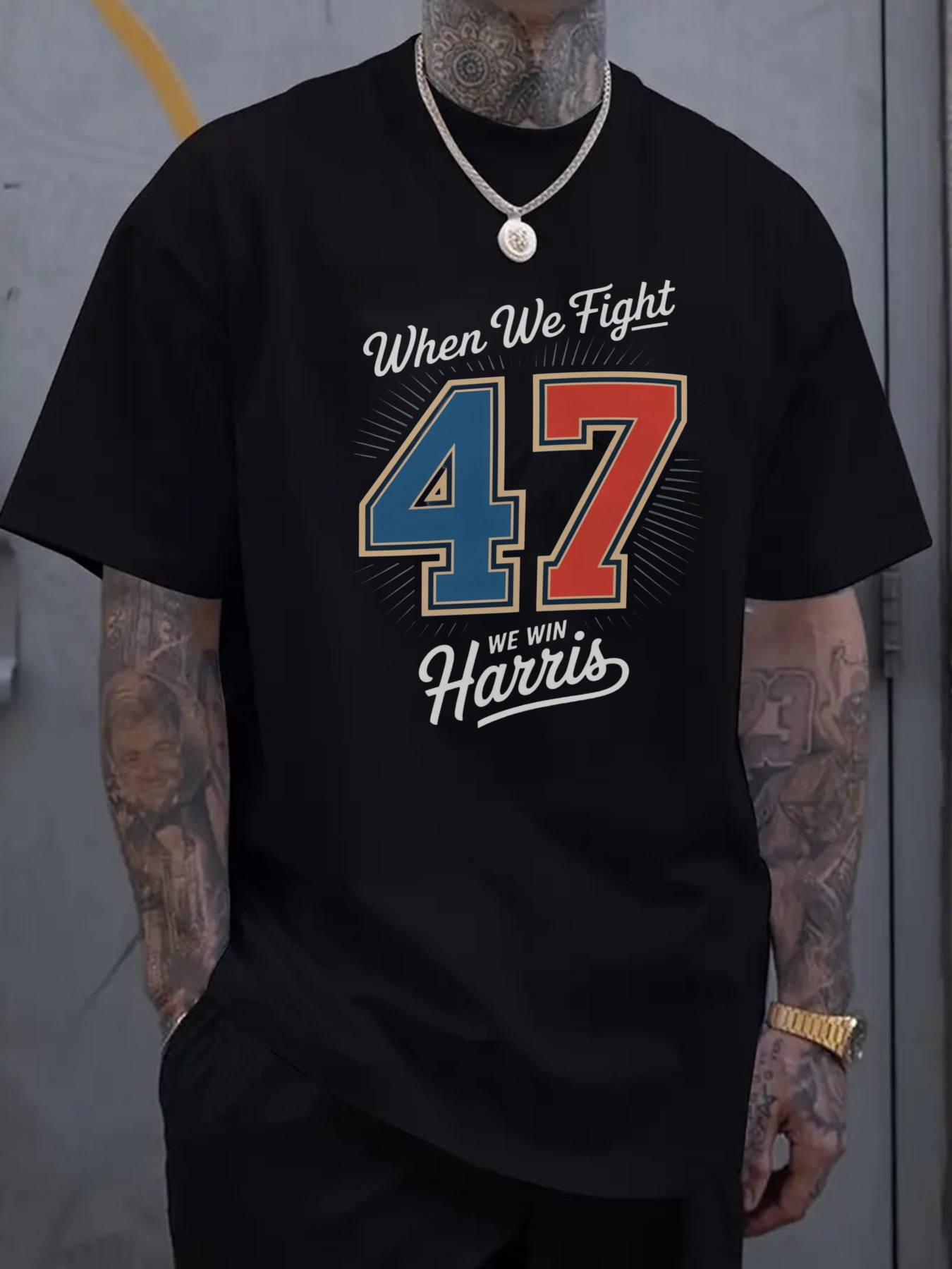 100% Cotton Men's T-shirt grap - Tee Graphic Print recensie en prijs