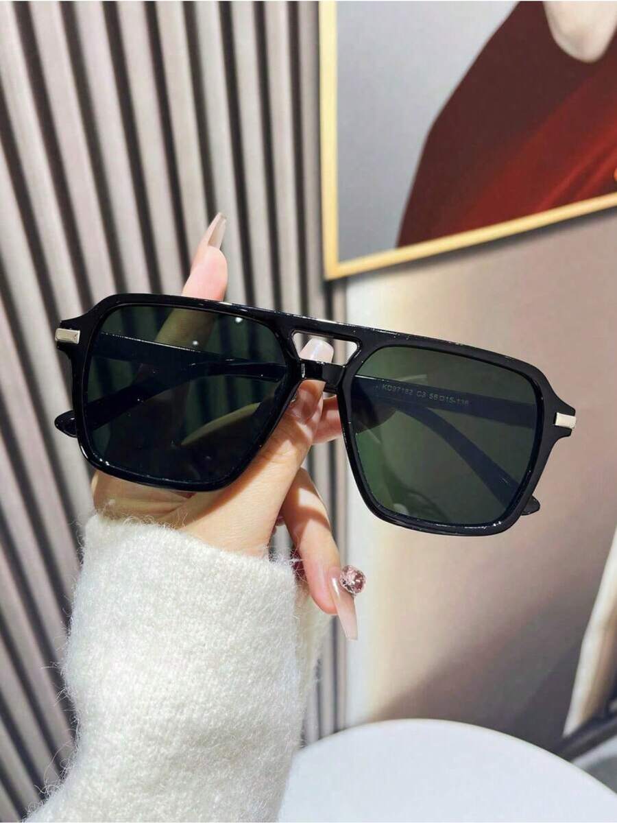 Fashion Double Bridge Aviator  - Sunglasses Aviator Polarized recensie en prijs