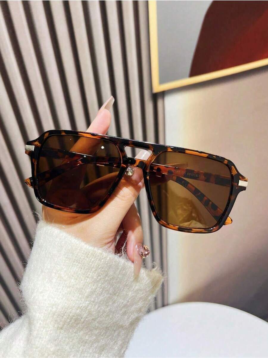 Fashion Double Bridge Aviator  - Sunglasses Aviator Polarized recensie en prijs