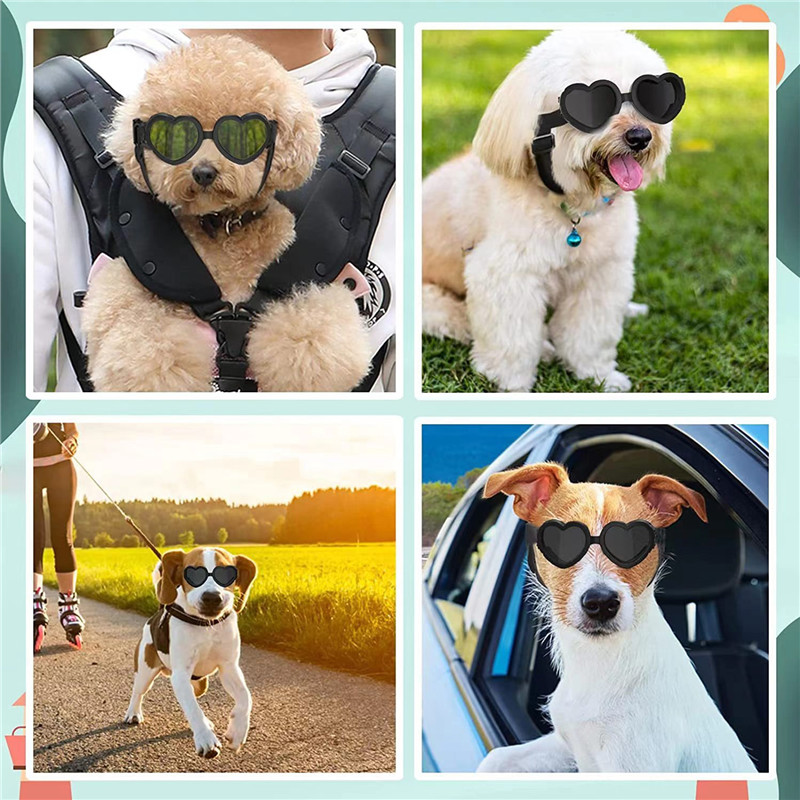 1 PC Heart-shaped Small Dog Su - Sunglass Retainer Cord recensie en prijs