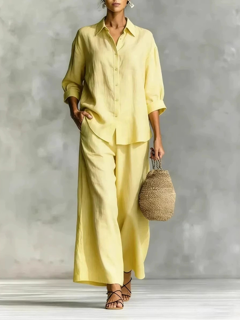 Women's New 7-Sleeve Shirt & W - Linen Shirt Breathable recensie en prijs