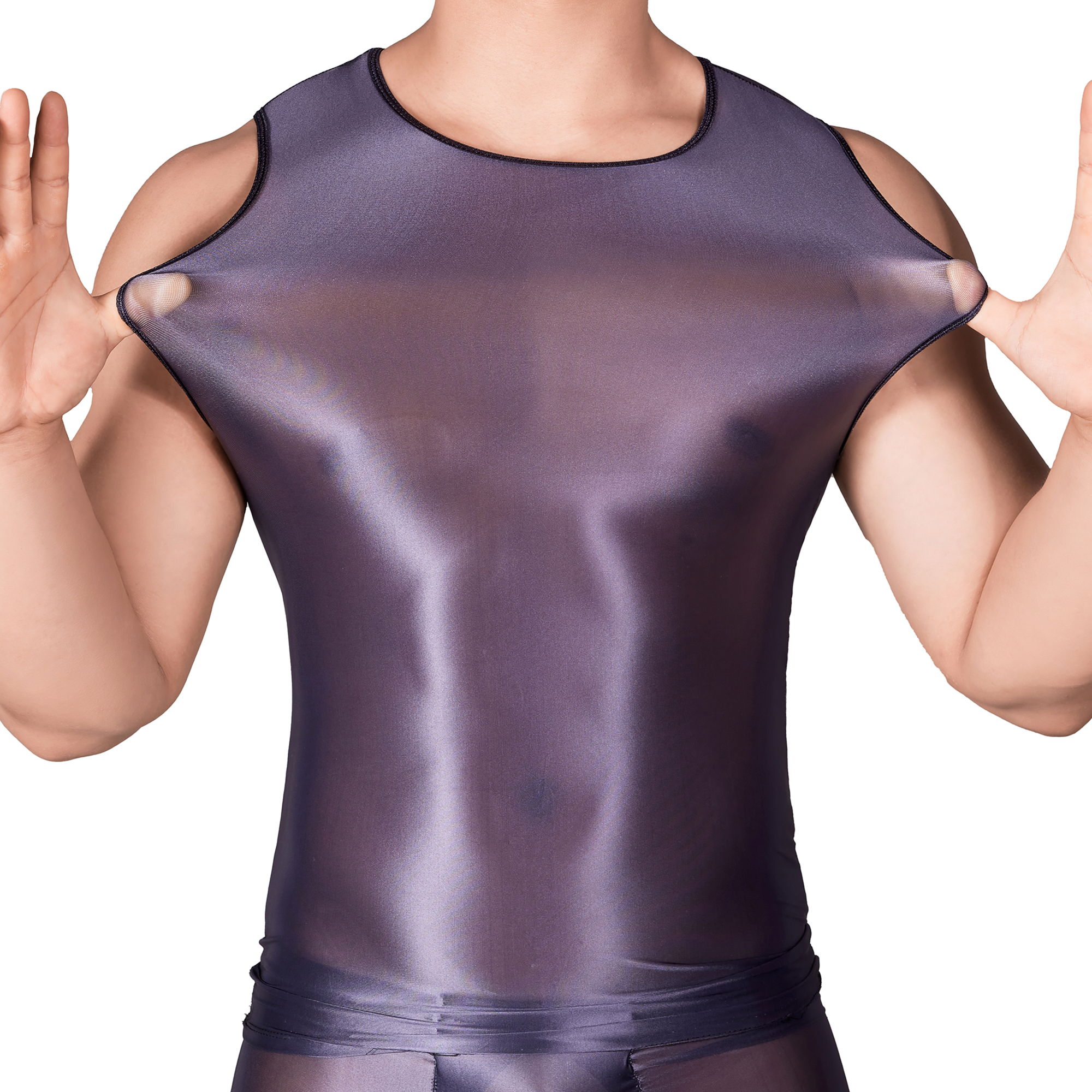 Solid Color Men's Slim Smooth  - Tank Top Muscle recensie en prijs