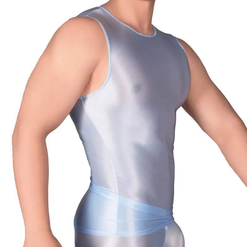 Solid Color Men's Slim Smooth  - Tank Top Muscle recensie en prijs
