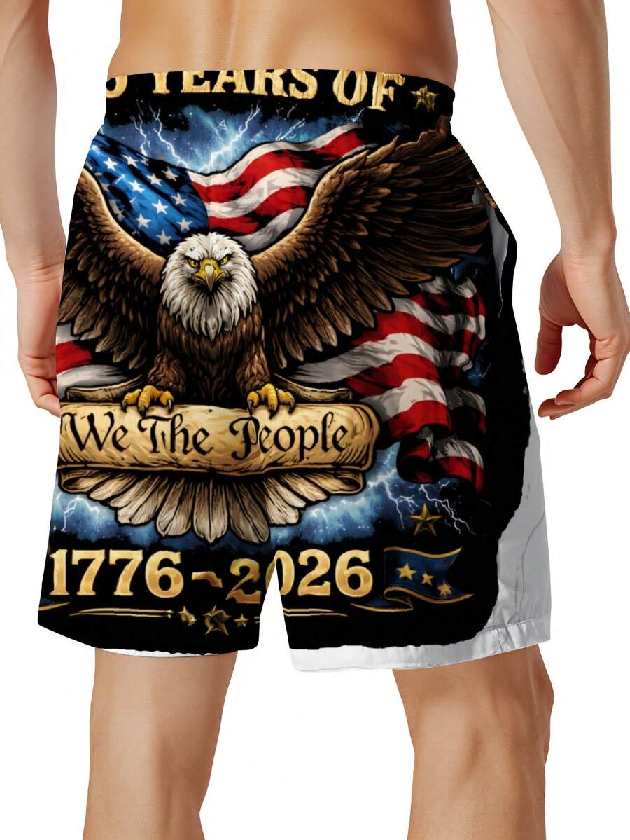 Patriotic Swim Trunks Men Beac - Swim Trunk Quick Dry recensie en prijs