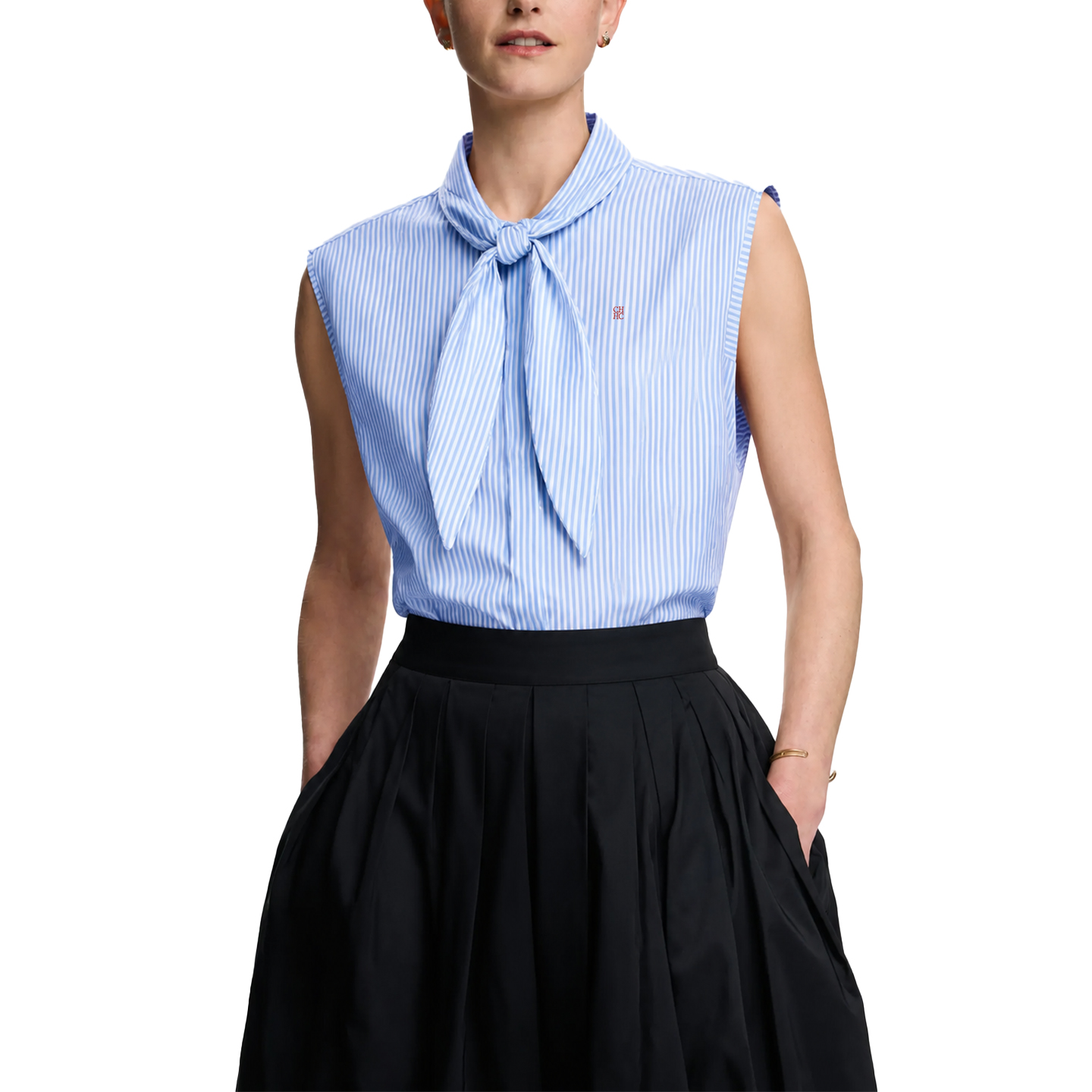 CH Embroidered Sleeveless Shir - Shirt Camp Collar recensie en prijs