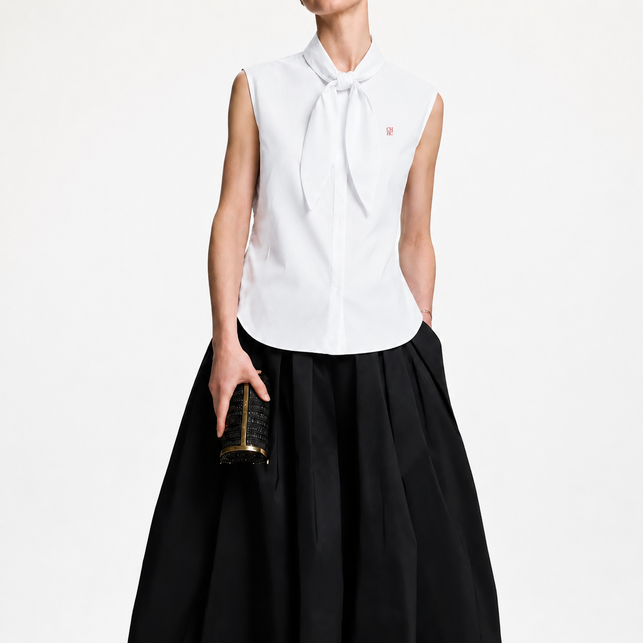 CH Embroidered Sleeveless Shir - Shirt Camp Collar recensie en prijs