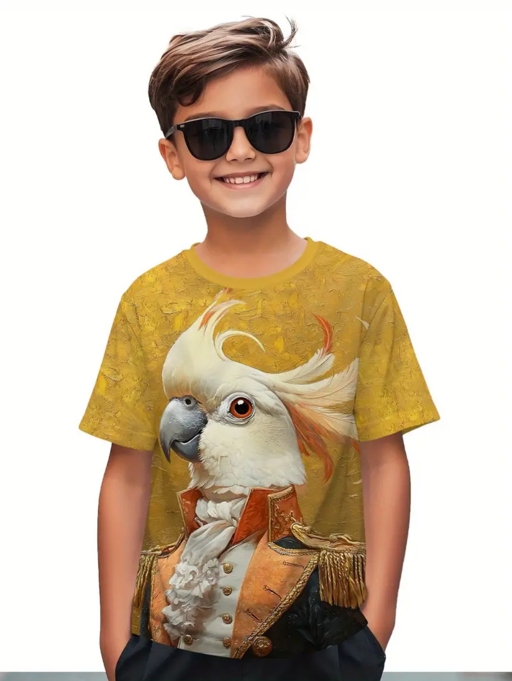 Kids' Tropical Macaw Parrots B - Tee Graphic Print recensie en prijs