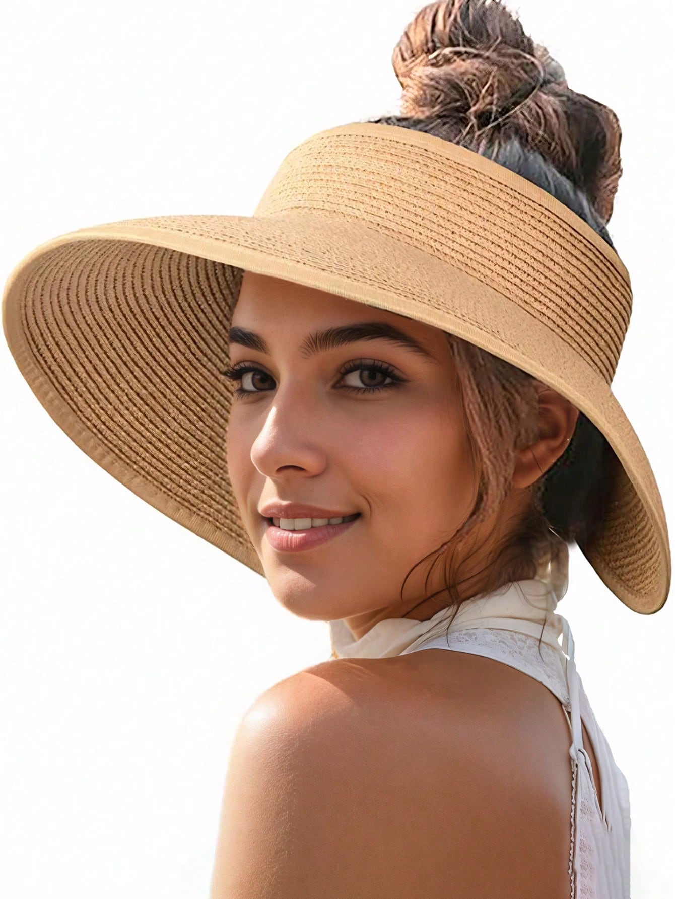 Sun Visor Hats For Women Wide  - Packable Hat Nylon recensie en prijs