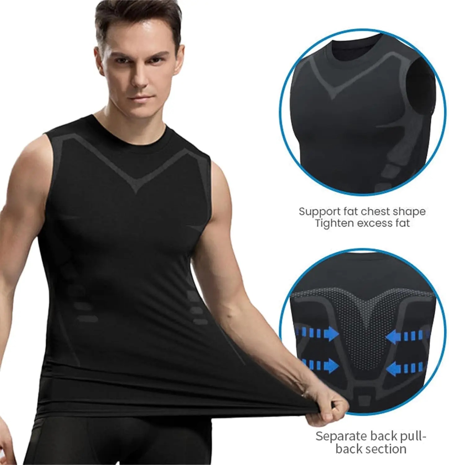 Compression Tank Top Men Gym S - Tank Top Muscle recensie en prijs