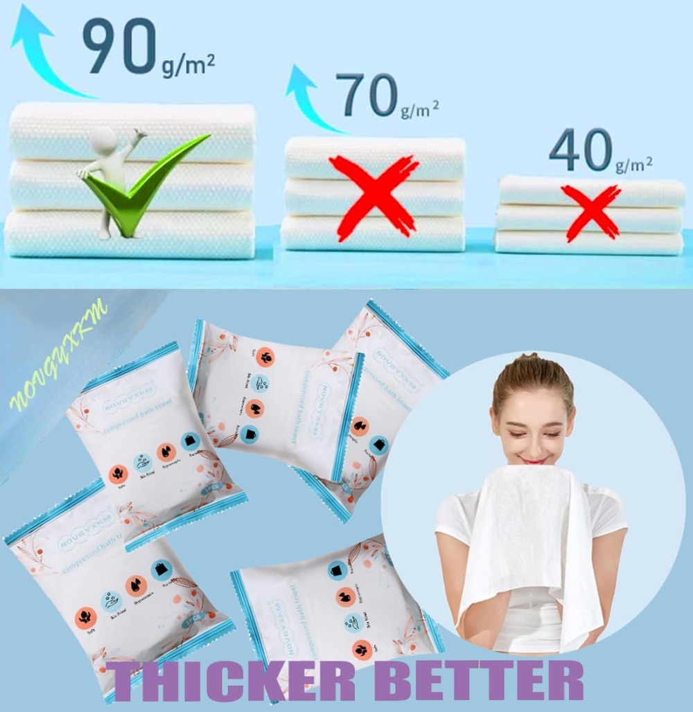 6 Packs Large Compressed Towel - Beach Towel Large recensie en prijs