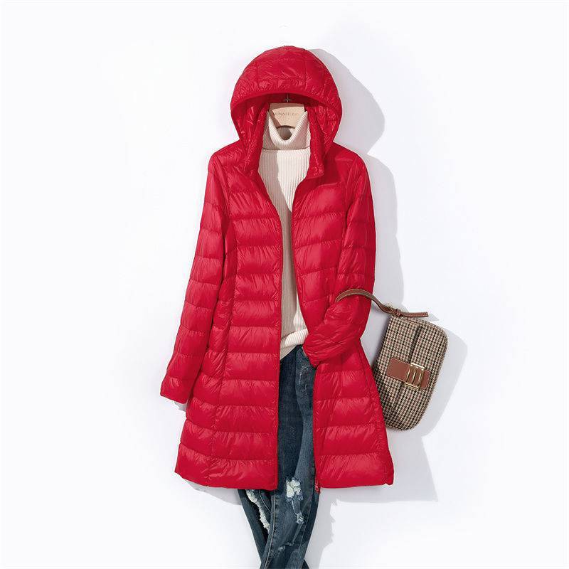 Women Long Puffer Jackets 2024 - Packable Hat Nylon recensie en prijs