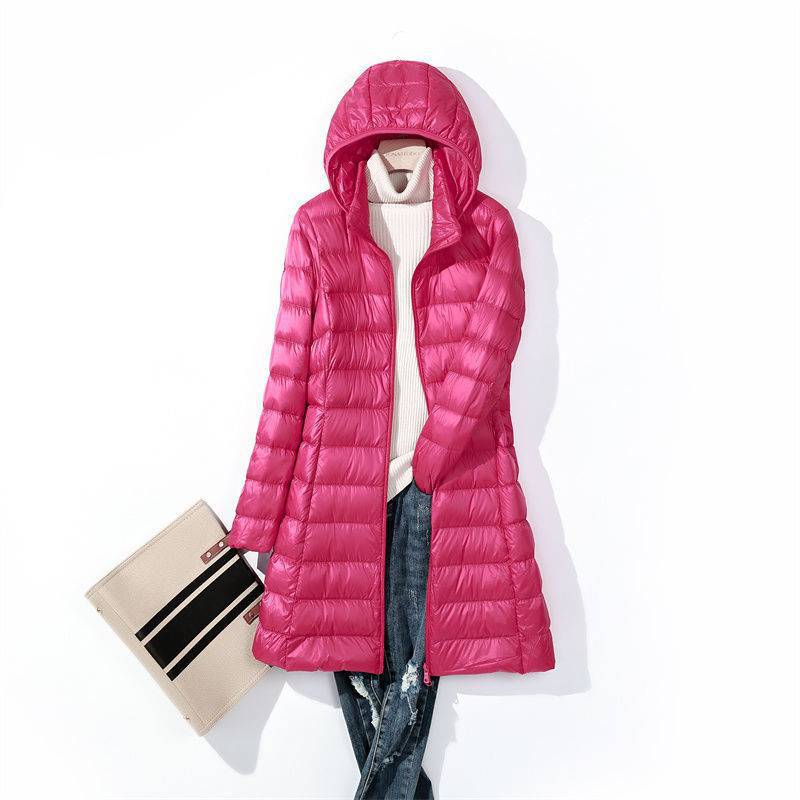 Women Long Puffer Jackets 2024 - Packable Hat Nylon recensie en prijs