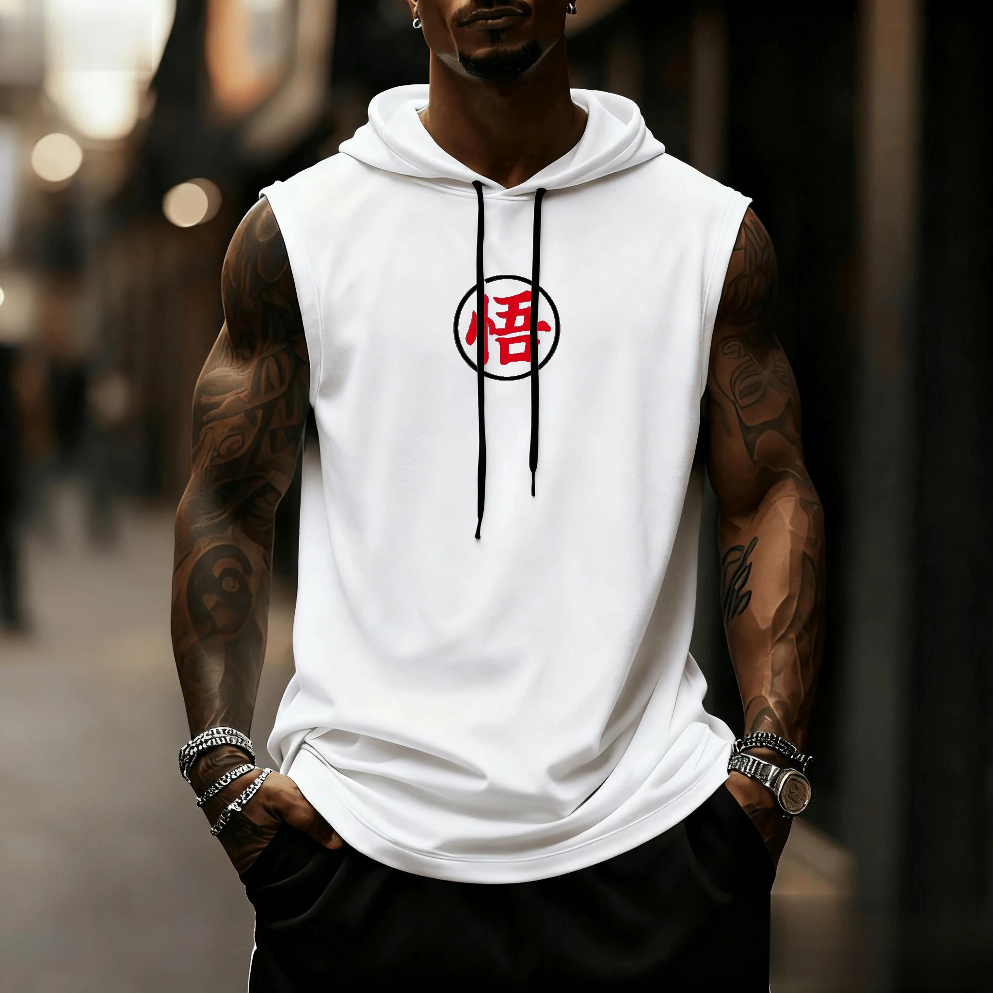 Dragon Ball Goku Anime Men Tan - Tank Top Muscle recensie en prijs