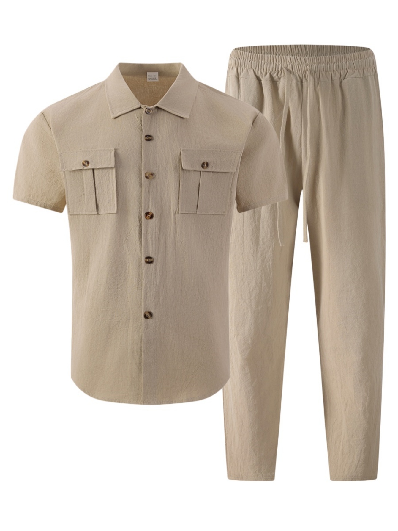 2026 Men's Cotton Linen Short  - Short Linen Drawstring recensie en prijs