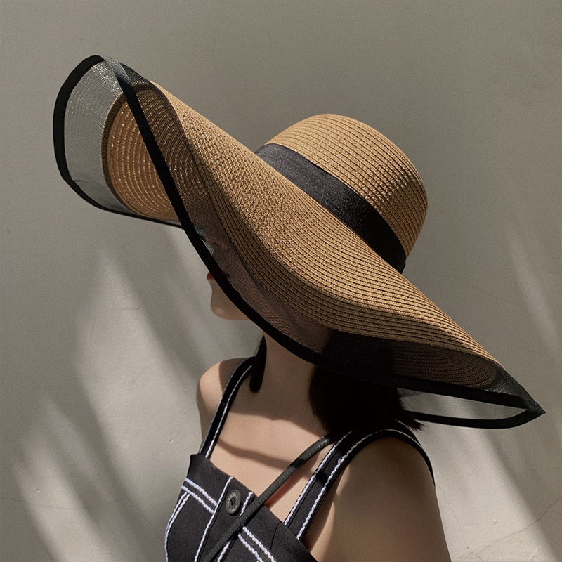 Women Sun Hat Big Eaves Waves  - Bucket Hat Straw recensie en prijs