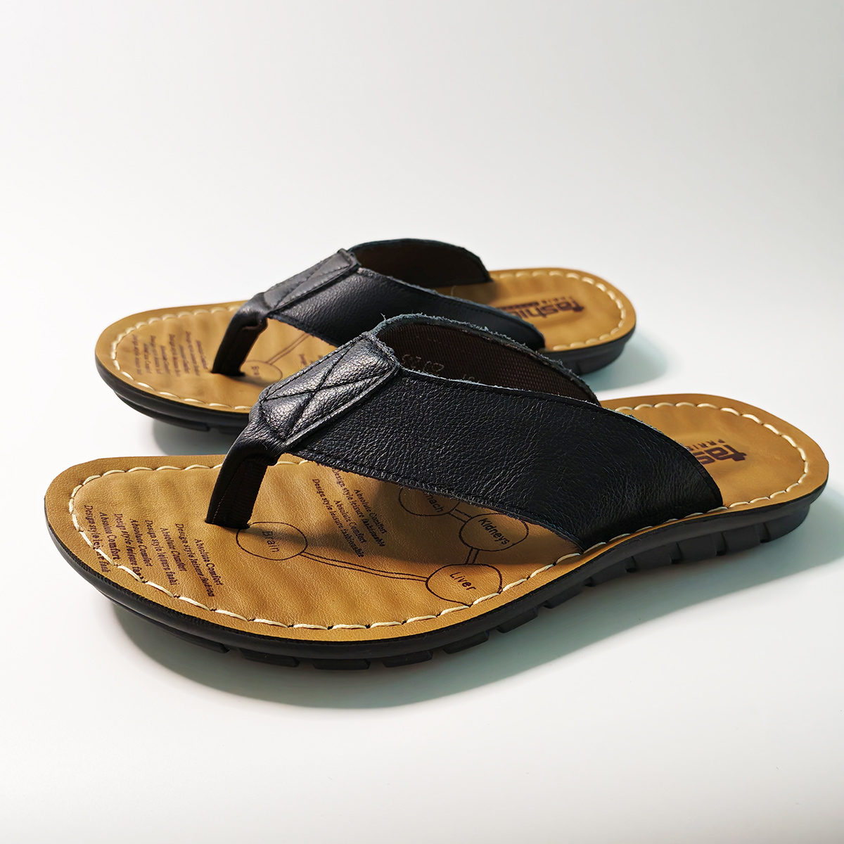 Summer Shoes Men Slippers Genu - Flip Flop Leather Men recensie en prijs