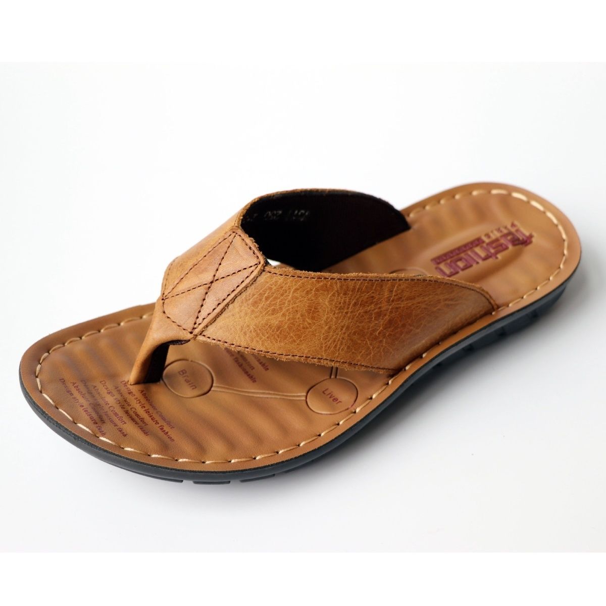 Summer Shoes Men Slippers Genu - Flip Flop Leather Men recensie en prijs