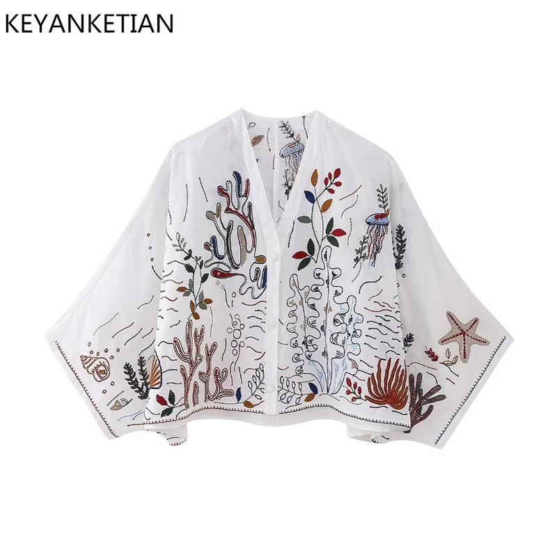 KEYANKETIAN Summer's New Flora - Resort Shirt Floral recensie en prijs