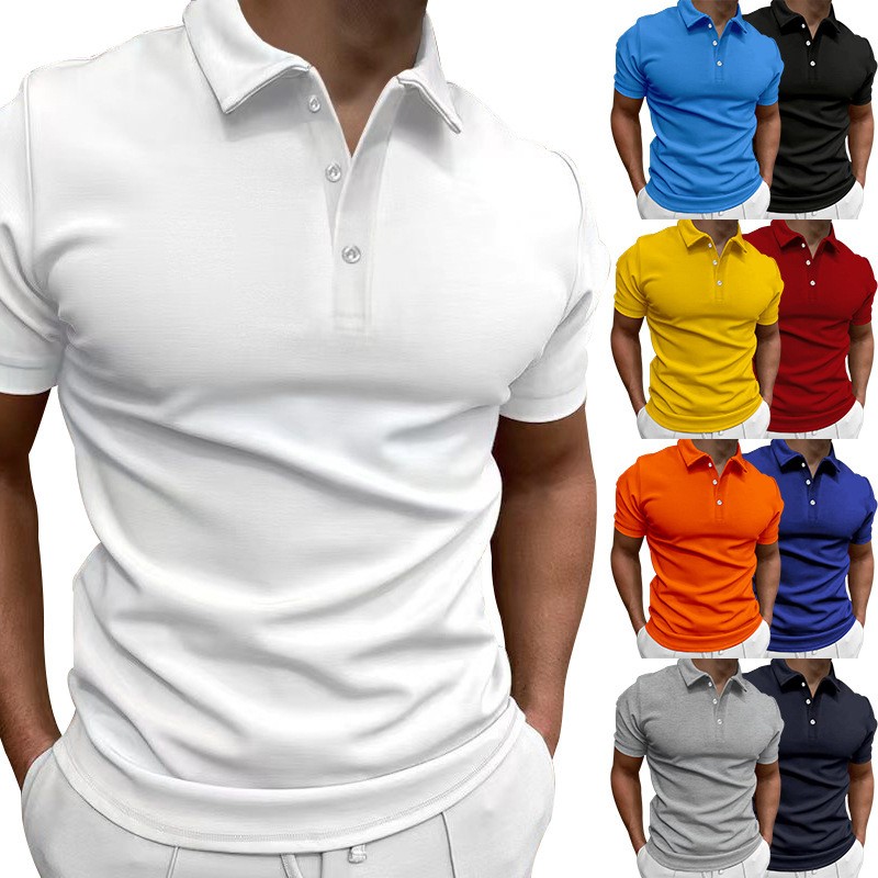 Casual Slim Fit Shirt Short Sl - Polo Shirt Pique recensie en prijs