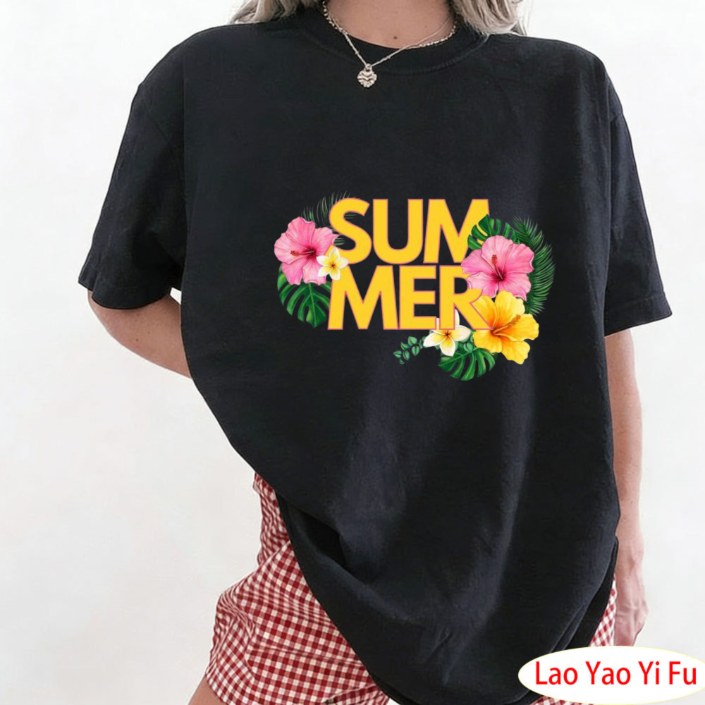 Summer Tropical Floral T-Shirt - Resort Shirt Floral recensie en prijs