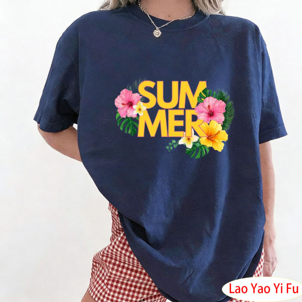 Summer Tropical Floral T-Shirt - Resort Shirt Floral recensie en prijs