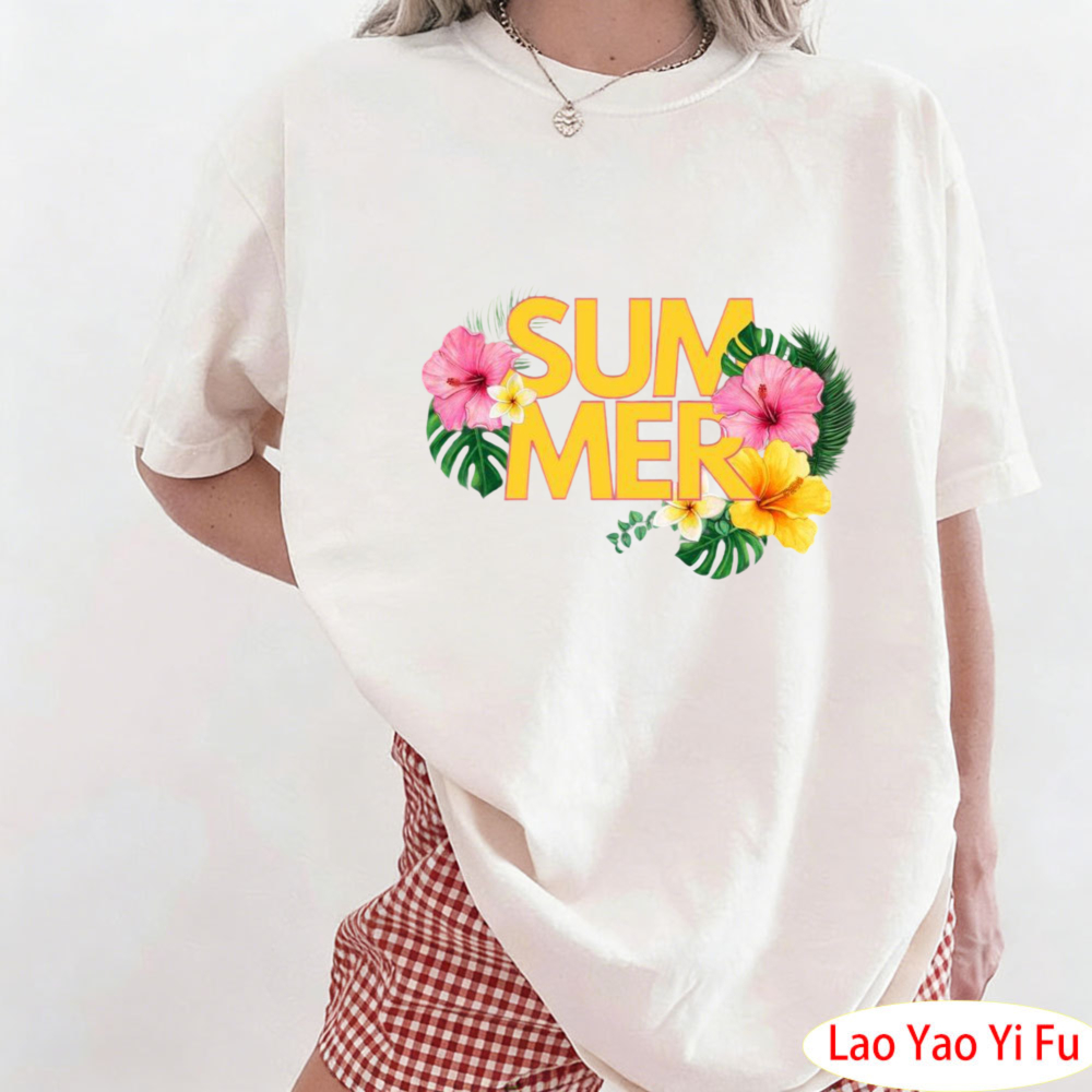 Summer Tropical Floral T-Shirt - Resort Shirt Floral recensie en prijs