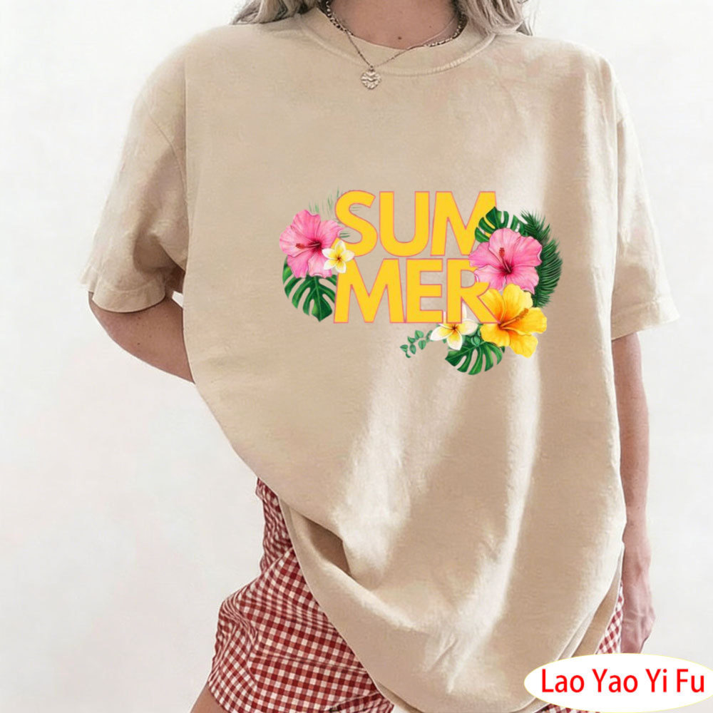 Summer Tropical Floral T-Shirt - Resort Shirt Floral recensie en prijs
