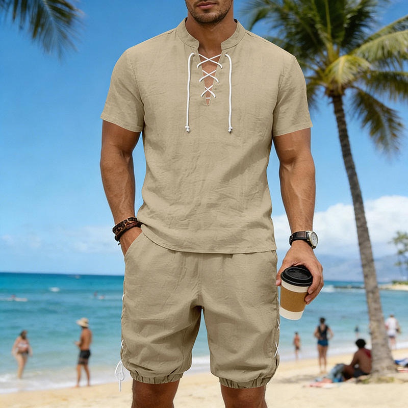 Summer Linen Loose Casual Men' - Linen Shirt Breathable recensie en prijs